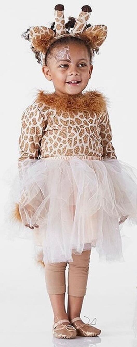 POTTERY BARN KIDS Giraffe Tutu Halloween Costume - GIRLS 7-8